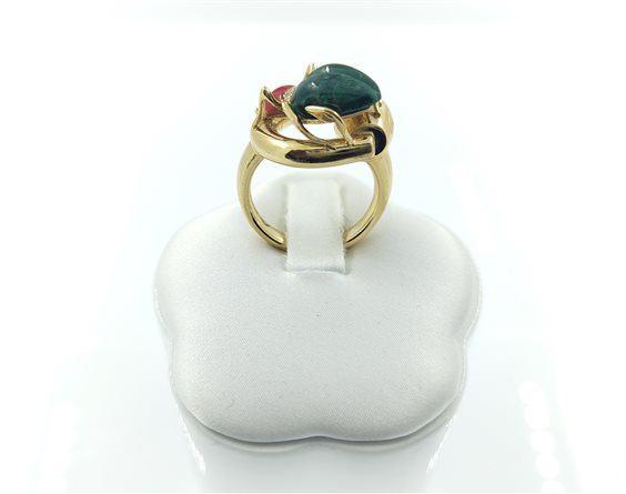 Anello Gucci Donna in Oro giallo Diamante GUCCI-ANELLO-CARABEO - GUCCI-ANELLO-CARABEO